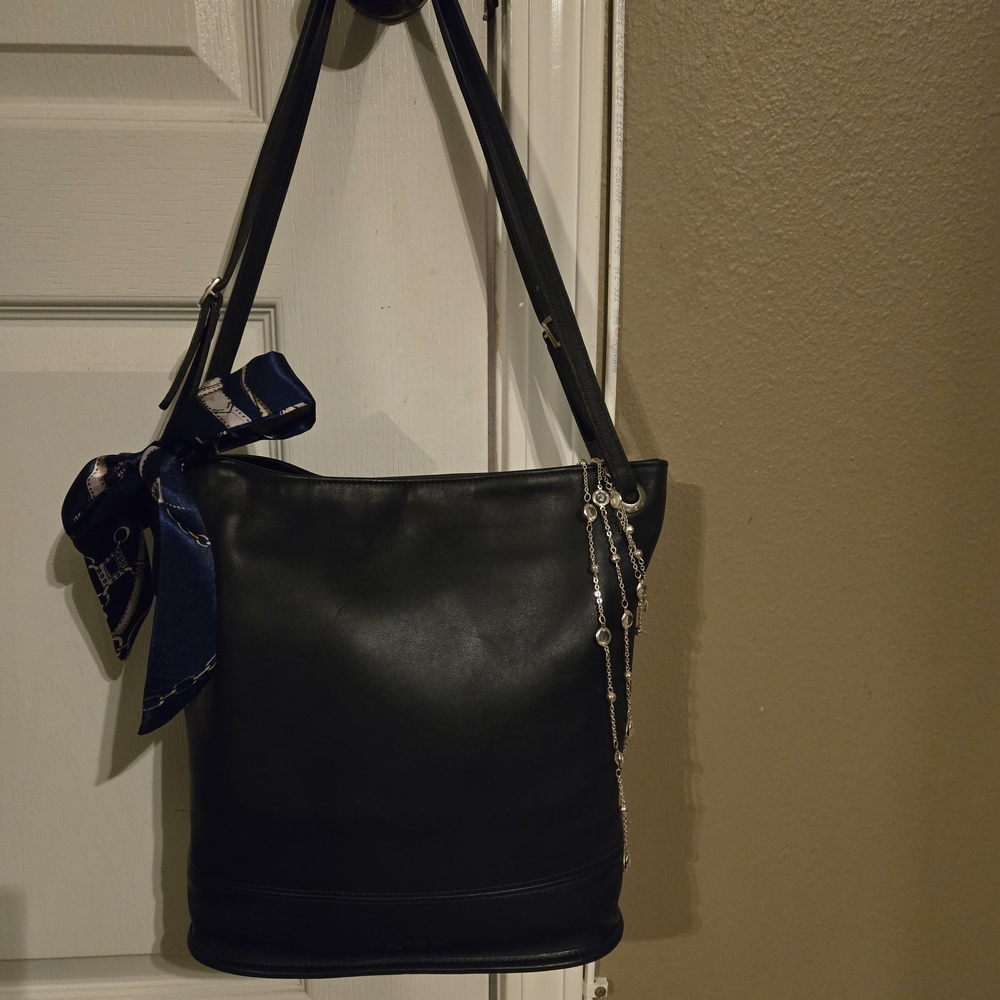 Coach Vintage Westport Navy Blue Hobo 4242